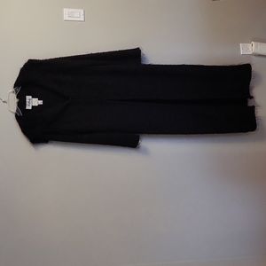 Women's Josepg Ribkoff long black cardigan sweater